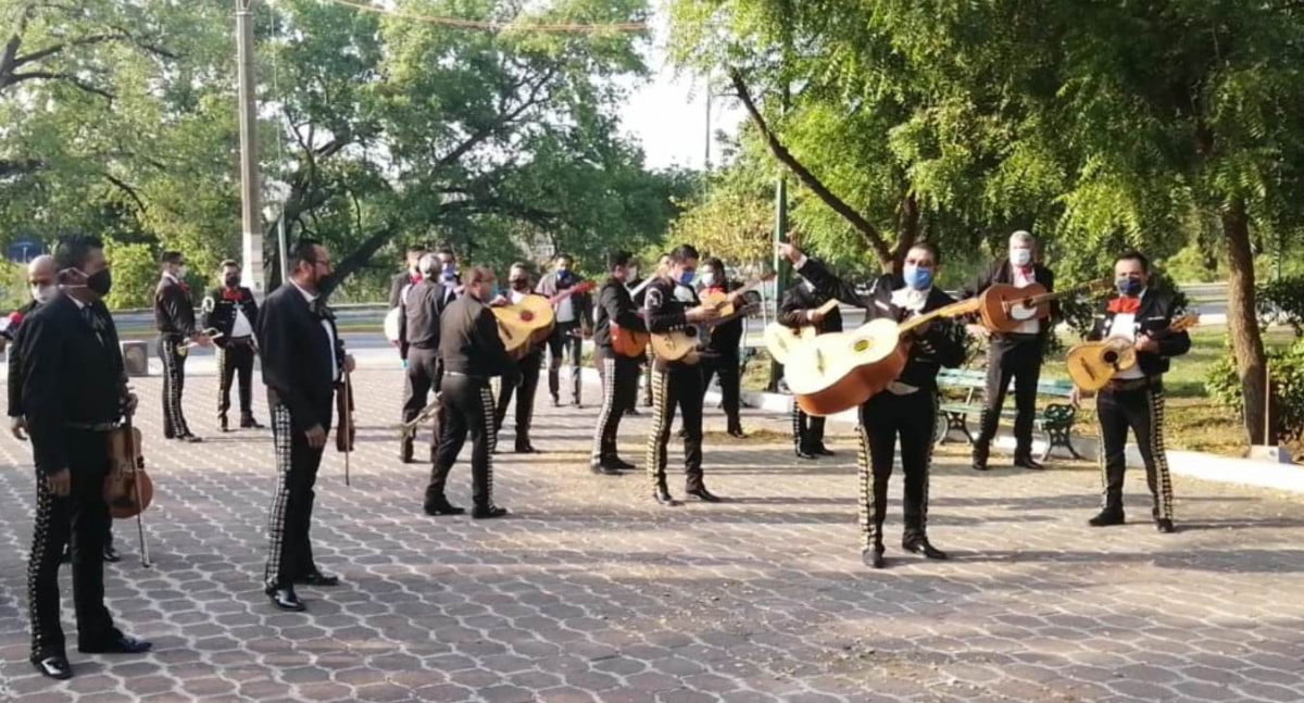 Con marcha pacífica, músicos de Victoria piden apoyo tras quedarse sin trabajo