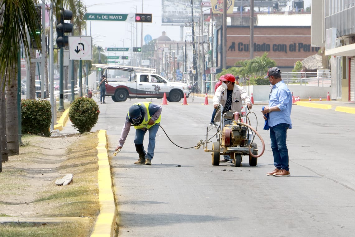 Embellecimiento de la Imagen Urbana no se detiene en Ciudad Madero