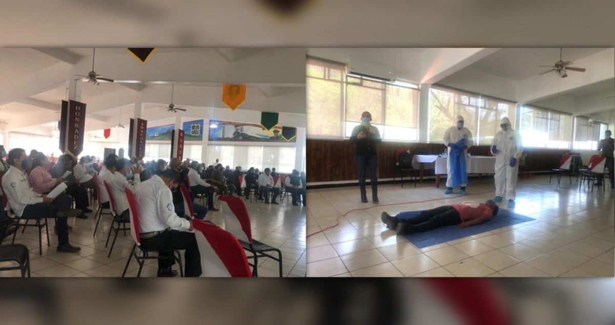 Peritos de la FGJ capacitan a corporaciones de seguridad sobre manejo de cadáveres Covid-19