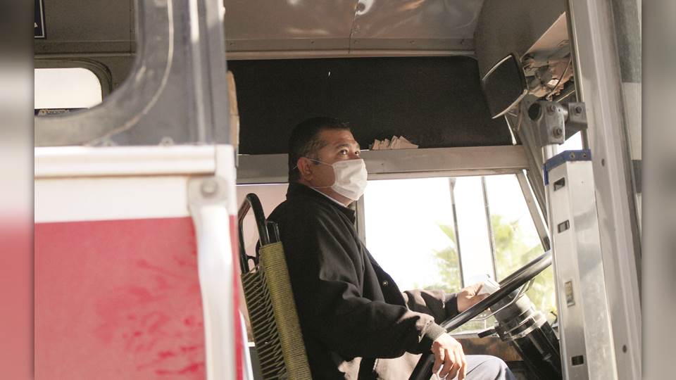Multas de casi 9 mil pesos a unidades de transporte público que no cumplan medidas sanitarias