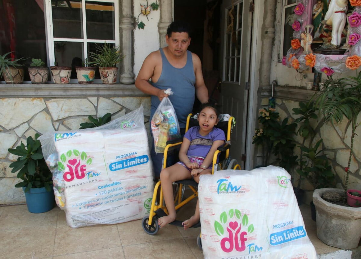 Brinda DIF Tampico todo su apoyo a Personas con Discapacidad
