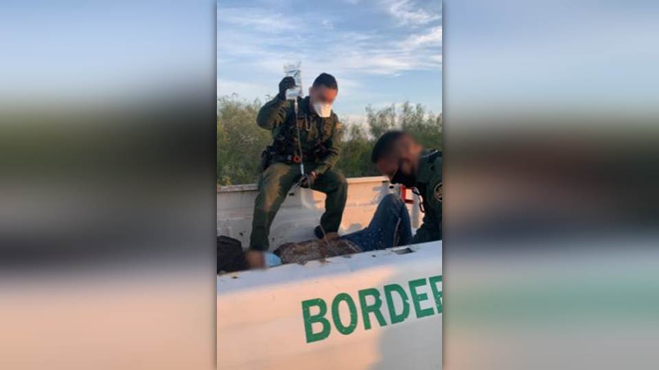 Ilegal se pierde al cruzar la frontera y Patrulla Fronteriza lo rescata