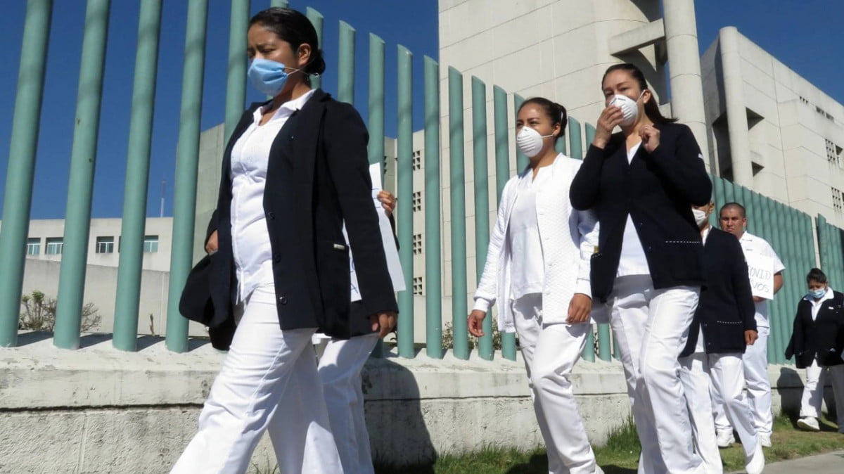 Van 25 mil trabajadores de salud contratados en la pandemia