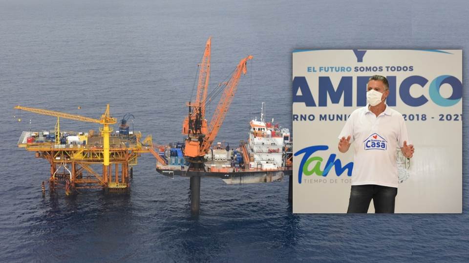 Si Pemex no aplica medidas sanitarias en plataformas, Tampico impediría paso de trabajadores