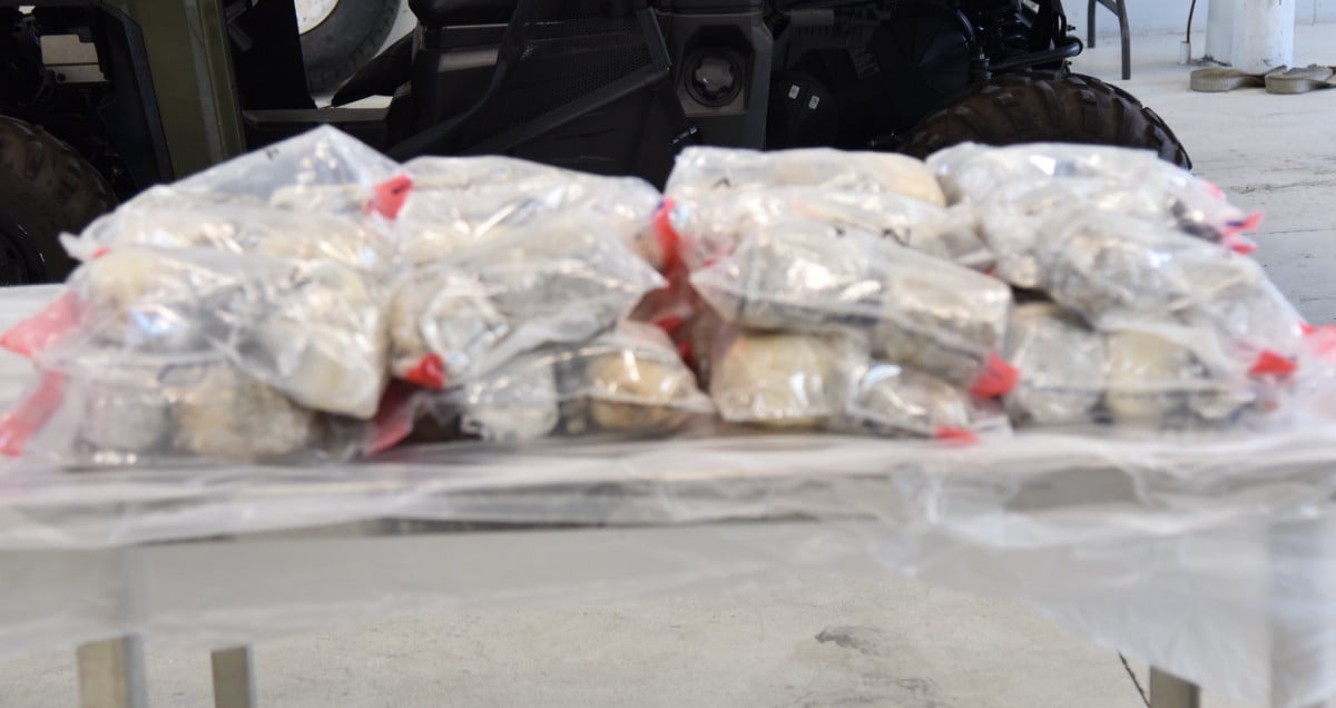 Decomisan droga valuada en más de 1.3 MDD en Laredo Texas y Nuevo Laredo