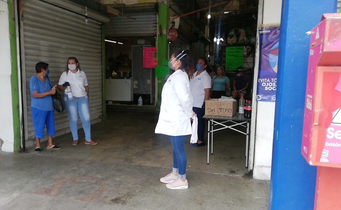 Mercado de la zona norte operaba sin filtro sanitario durante las tardes; la medidas sanitarias ya será reforzadas