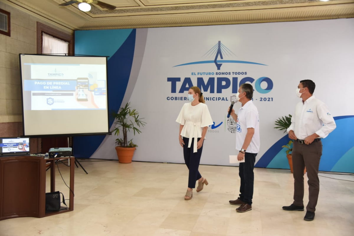 Ponen a disposición en Tampico pago del predial En Línea