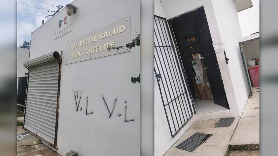 Delincuencia saquea otro centro de salud en Altamira
