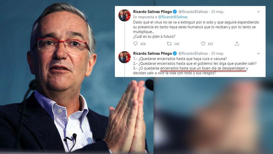 ¿Se quedarán encerrados hasta que se desapendejen?: Salinas Pliego