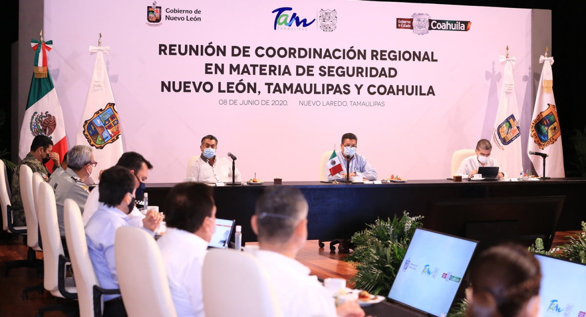 Afinan Gobernadores del noreste estrategia regional de Seguridad Pública