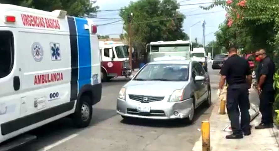 Choca camión de valores en Nuevo Laredo