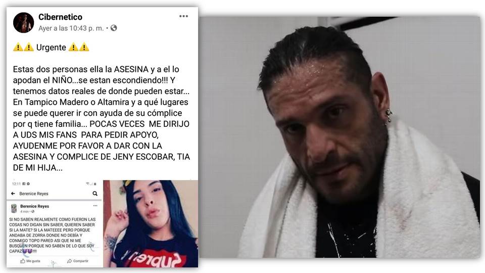 El luchador Cibernético exige justicia para joven asesinada en Altamira; hoy le dieron el último adiós