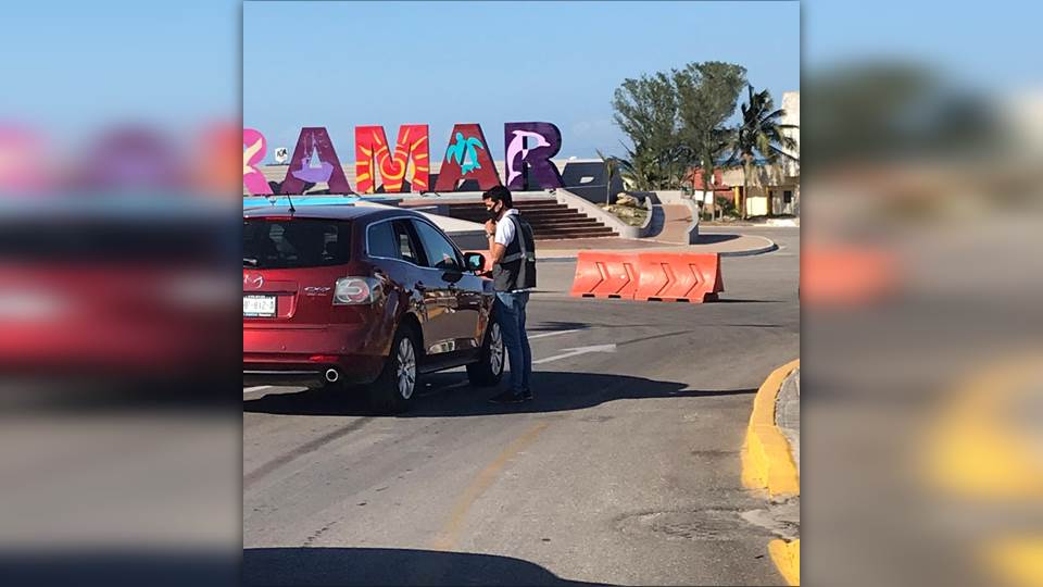 Insisten autoridades en no acudir a Playa Miramar, el domingo regresaron 800 vehículos