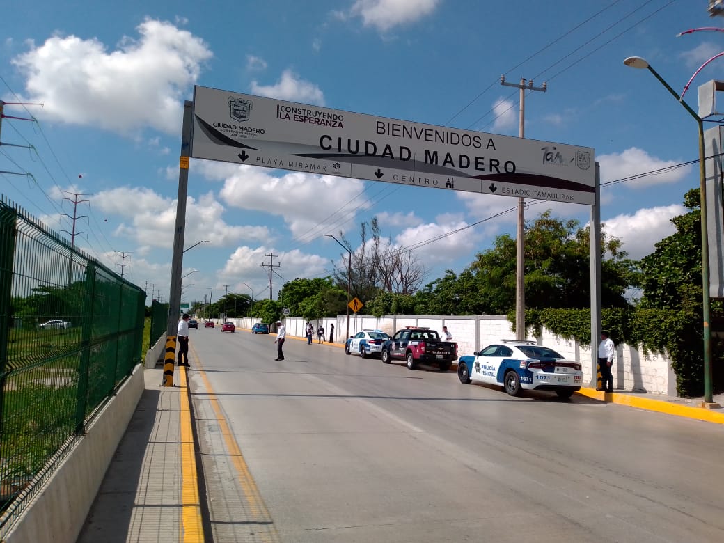 Continúan los Filtros Sanitarios en Principales Accesos a Ciudad Madero