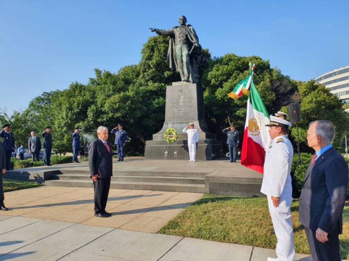 ¿Cómo llegó una estatua de Benito Juárez a Washington?
