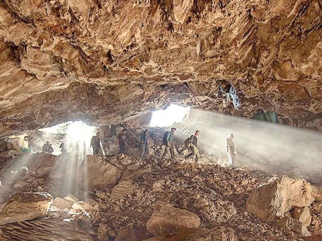 Hallan restos de 30 mil años en la Cueva del Chiquihuite en Zacatecas