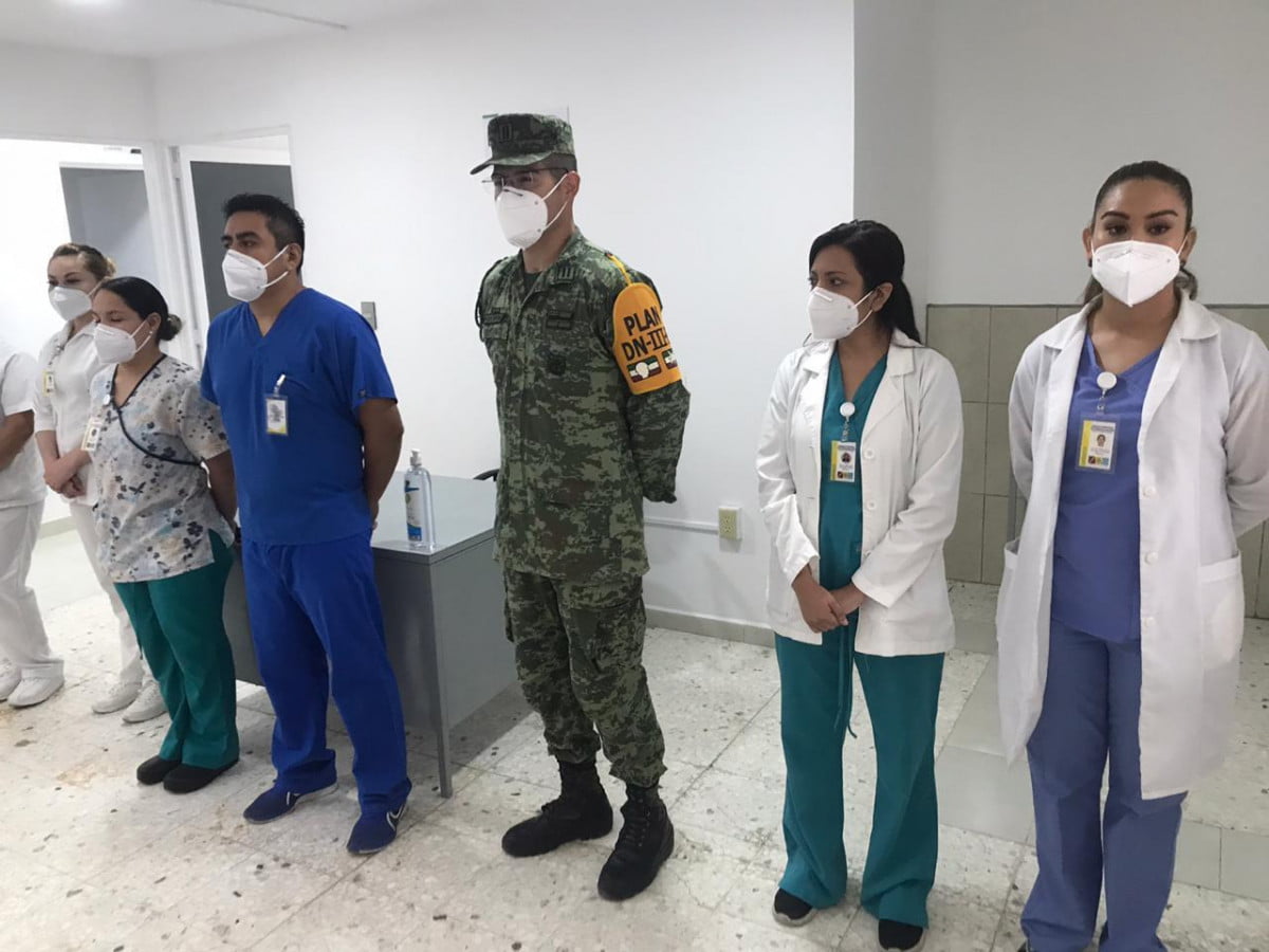 Entra en operación Unidad COVID-19 del Ejército Mexicano en Nuevo Laredo