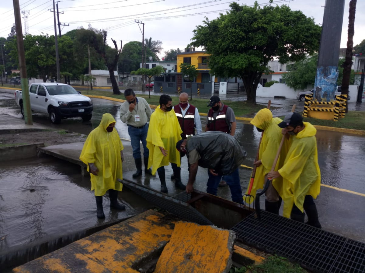 Pronta Respuesta del Gobierno de Madero Ante Lluvias Registradas en la Zona