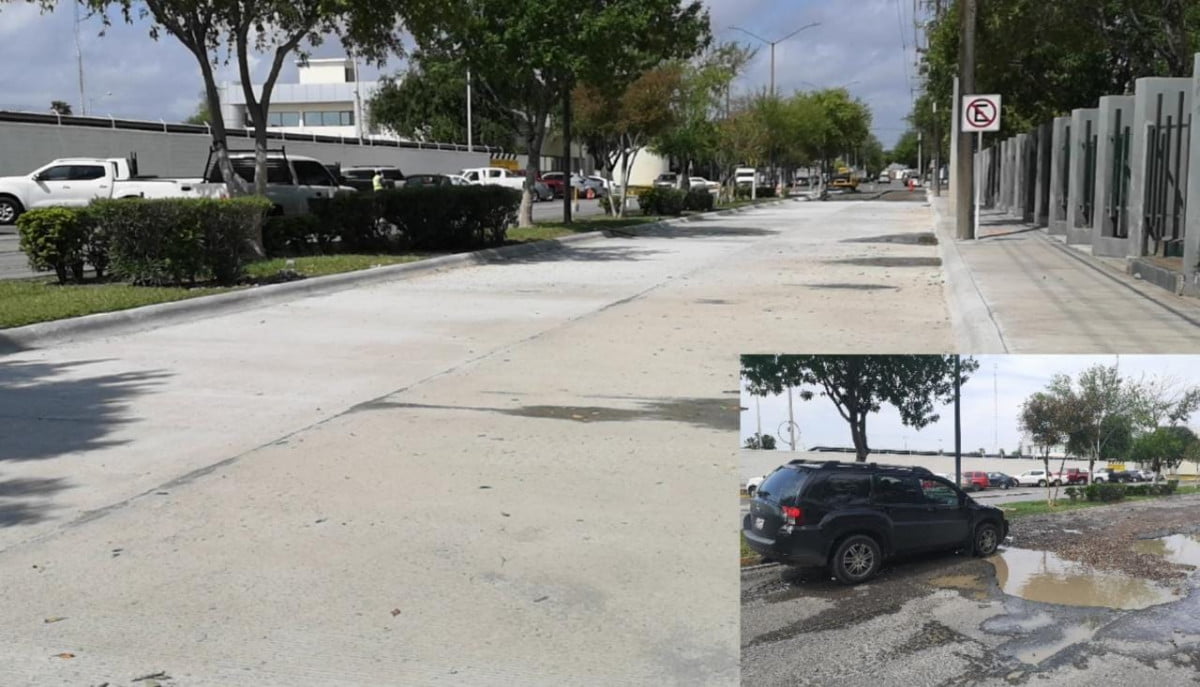 Atiende parque FINSA de Nuevo Laredo queja de baches de ciudadanos
