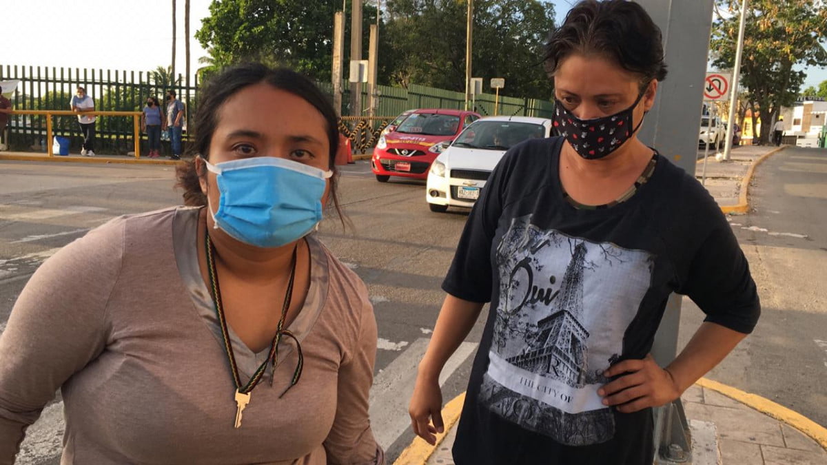 Vigilantes del IMSS de CD. Madero agreden a mujer que tiene a su bebé internado en el hospital
