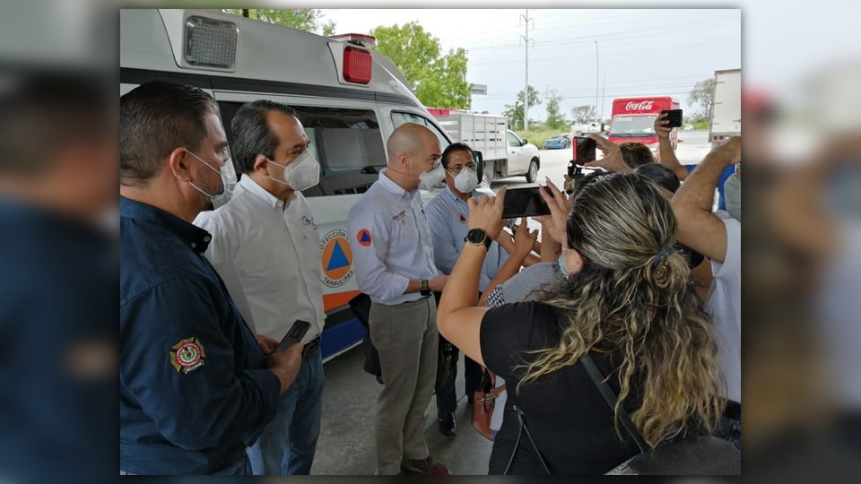 Atiende Protección Civil Nacional declaratoria de emergencia para Reynosa, Valle Hermoso y Díaz Ordaz