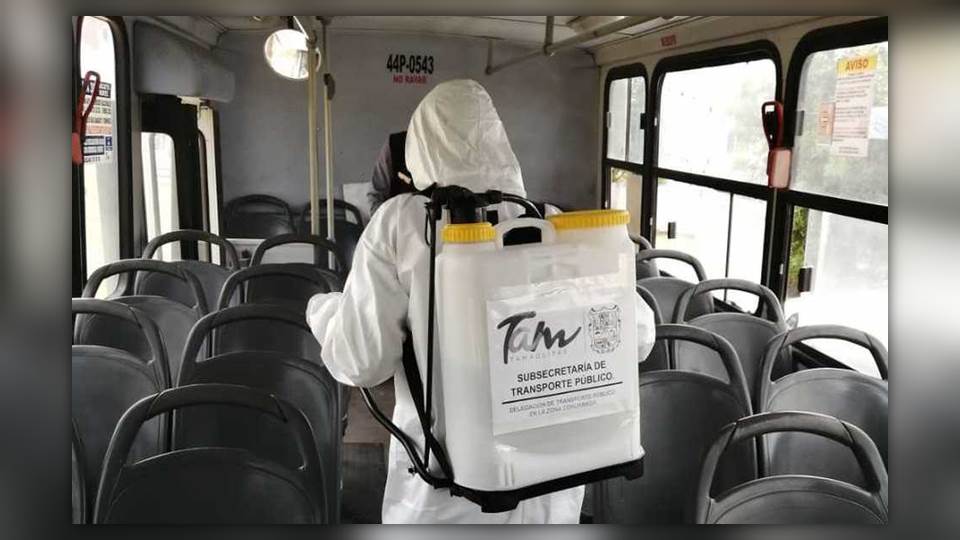 78 unidades de transporte público fuera de servicio por no cumplir medidas sanitarias