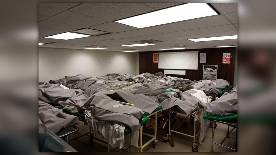 IMSS Madero abre sala audiovisual para resguardo de cadáveres Covid
