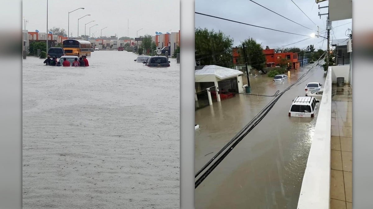 Paso de “Hanna” deja 60 colonias inundadas en Reynosa y daños en 5 municipios más