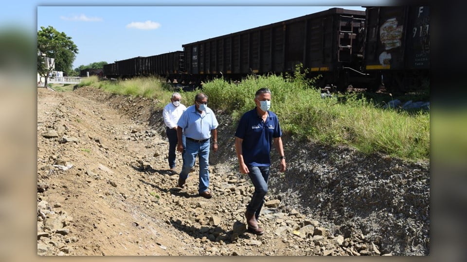 Supervisan dren pluvial de la Col. Villahermosa en Tampico, para evitar inundaciones