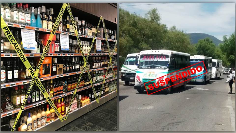 Otro fin de semana sin venta de alcohol ni transporte público en Tamaulipas