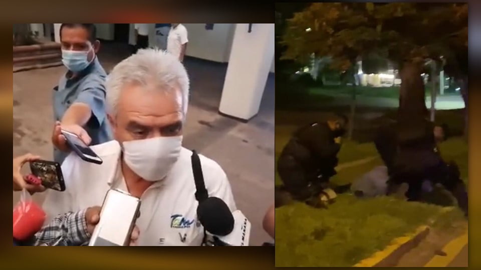 Abren investigación tras agresión a reportero, policías son separados del cargo