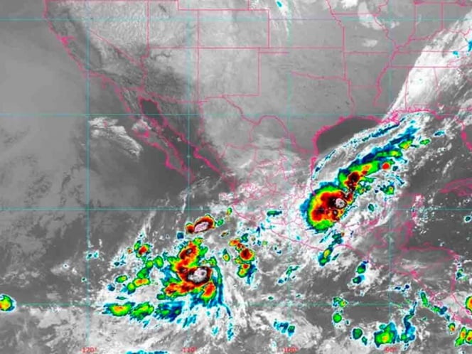 Focos rojos en el sureste del país ante la presencia de lluvias torrenciales