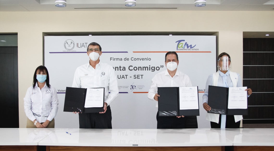 UAT y SET suman esfuerzos para fortalecer educación en Tamaulipas
