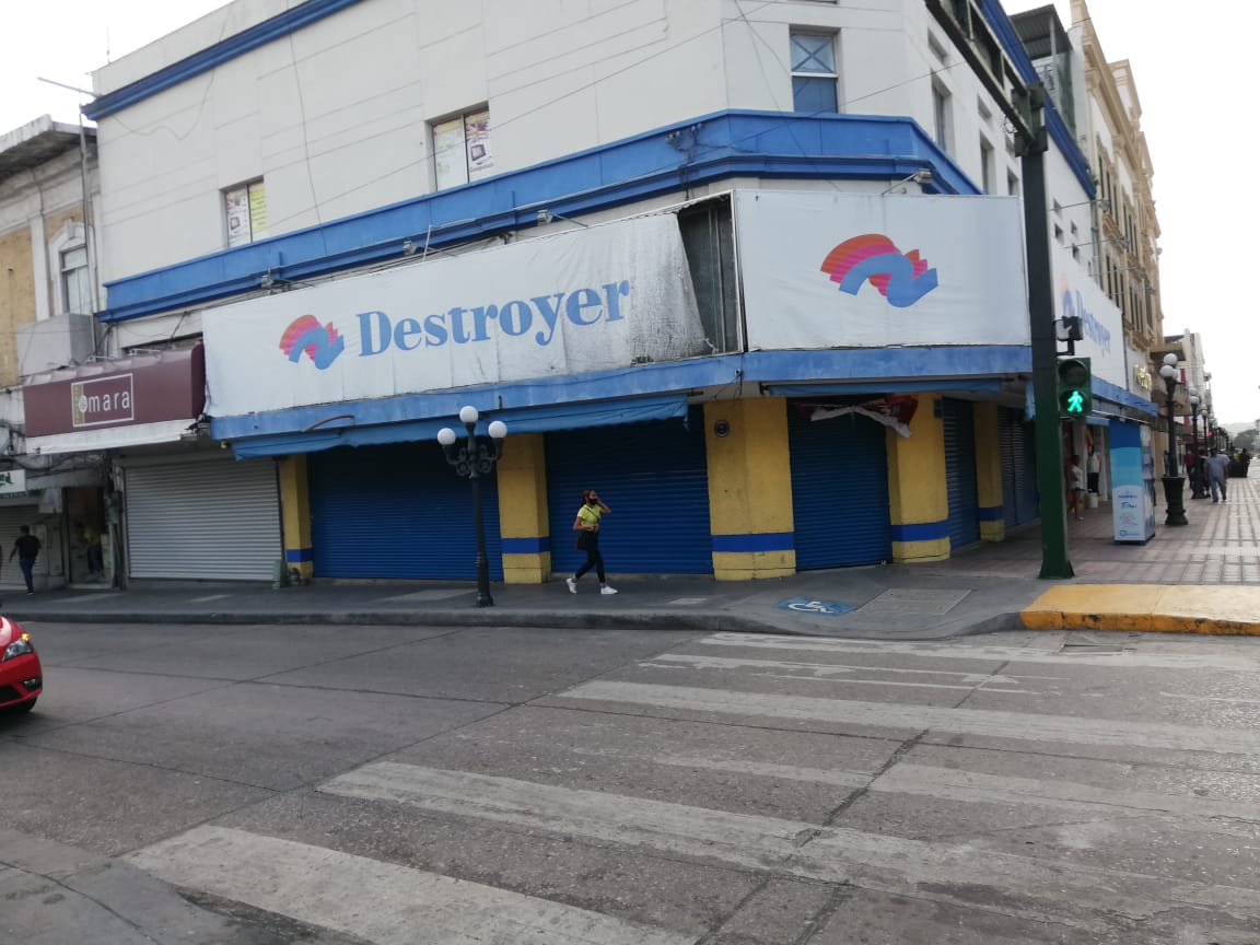 El 80 por ciento de los negocios en la zona centro de Tampico son rentados; dueños se olvidan de rehabilitarlos