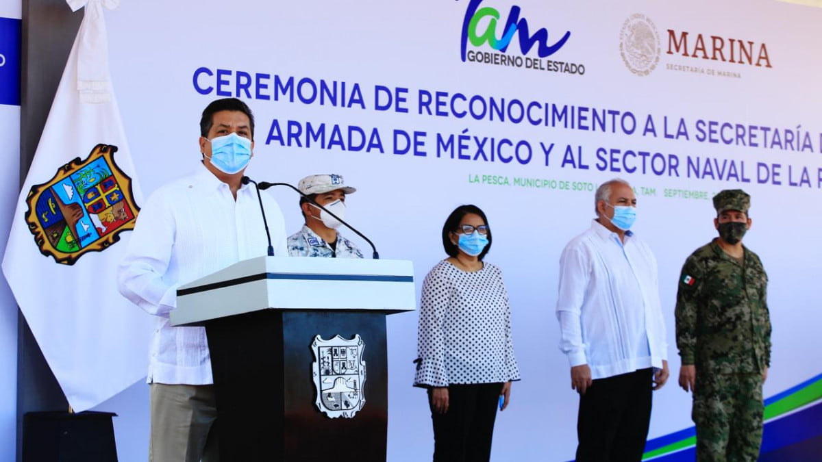Reconoce Gobernador contribución de la SEMAR en tareas de seguridad en Tamaulipas