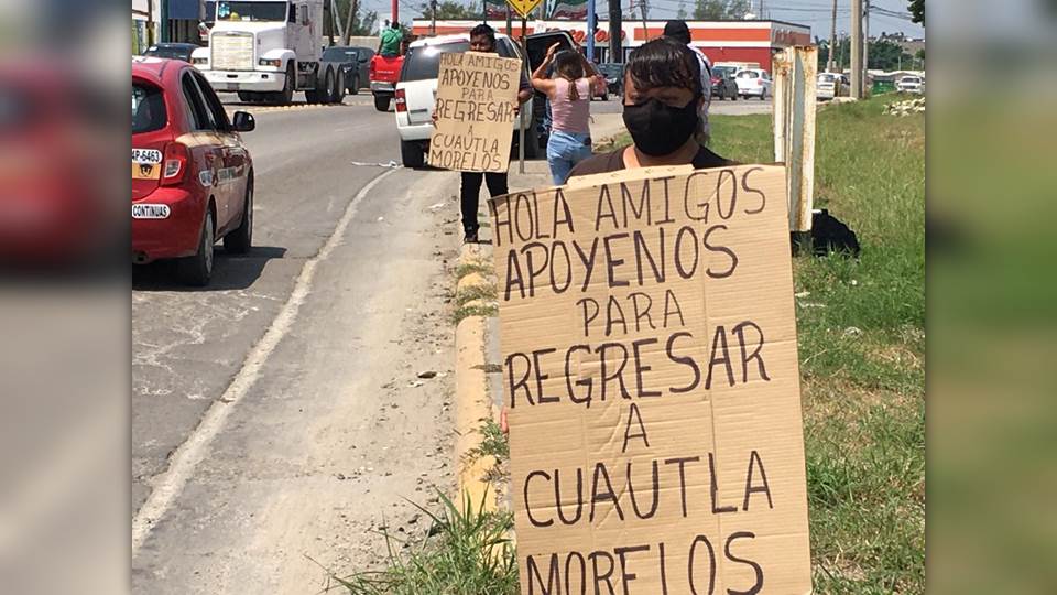 Familia de Cuautla se queda varada en Altamira, llegaron buscando un familiar y ahora no tienen dinero para regresar