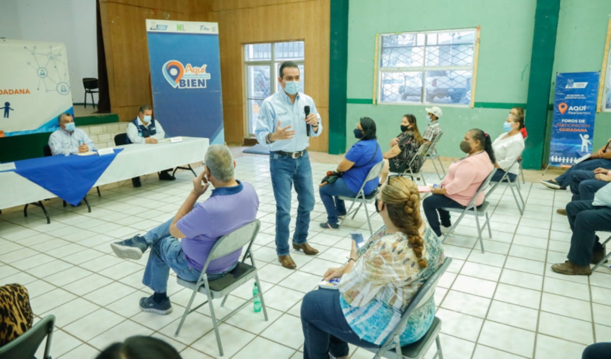 Atiende Enrique Rivas en ‘Foro de Participación Ciudadana’