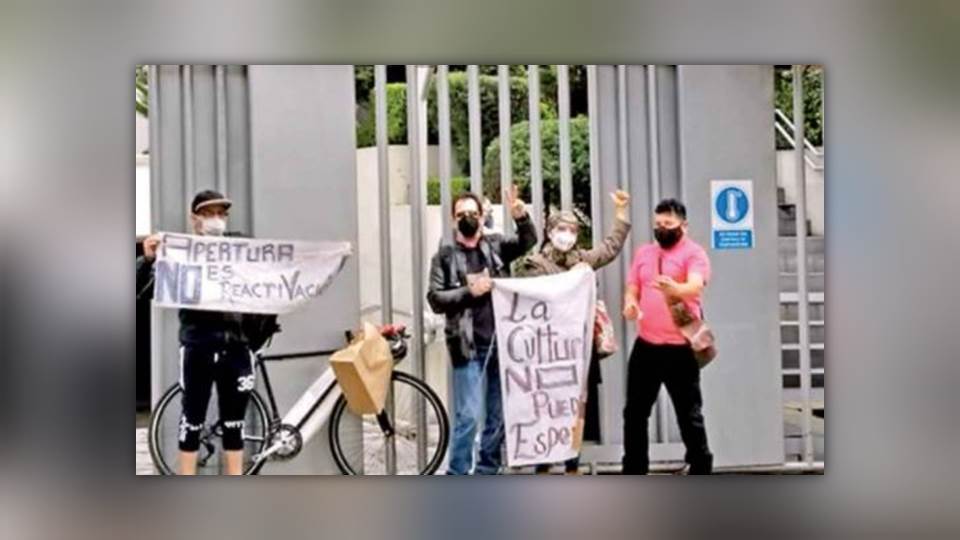 Artistas interponen denuncia ante la Comisión Nacional de Derechos Humanos