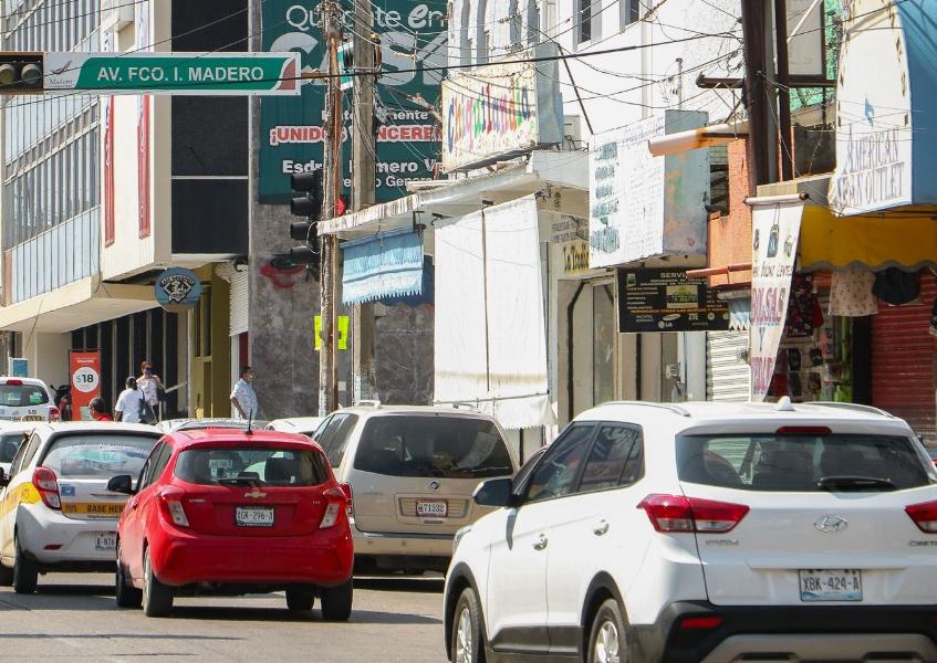 Se pierden con pandemia 200 empleos en zona centro de Madero; comerciantes piden reactivar economía con obra pública