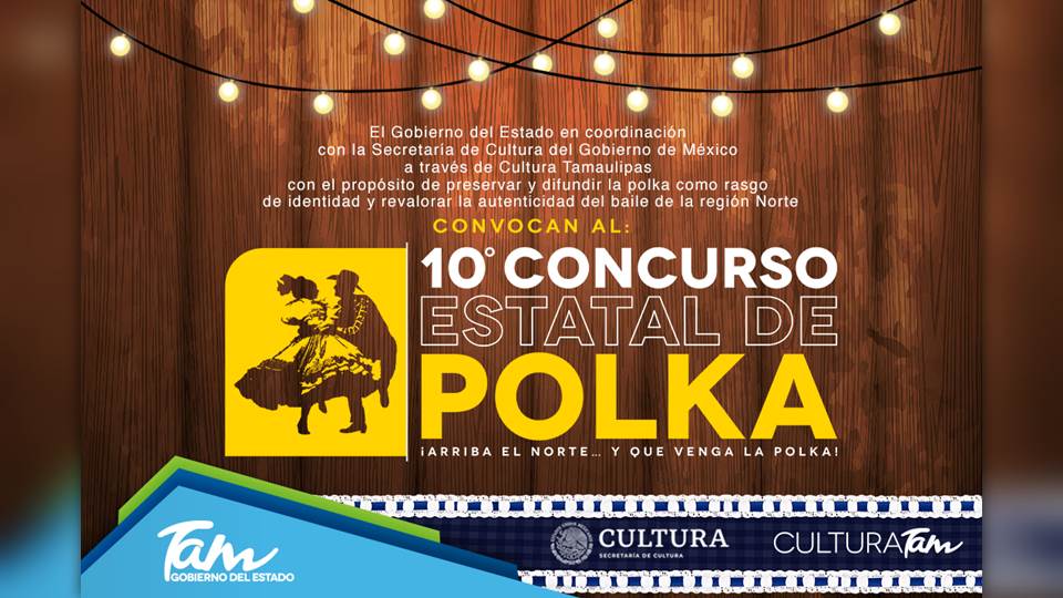 Cultura Tamaulipas prepara el 10º concurso Estatal de Polka
