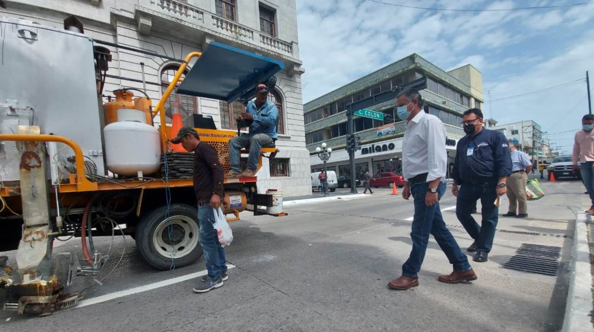 Mejoran la Imagen y Seguridad Vial de la Zona Centro de Tampico