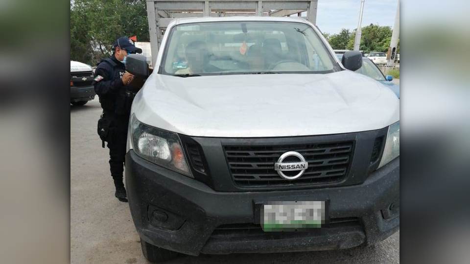 Recuperan en Tampico camioneta de redilas reportada como robada hace más de un año