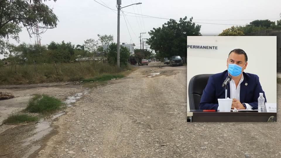 Proponen crear padrón para que calles no se reporten como pavimentadas sin estarlo