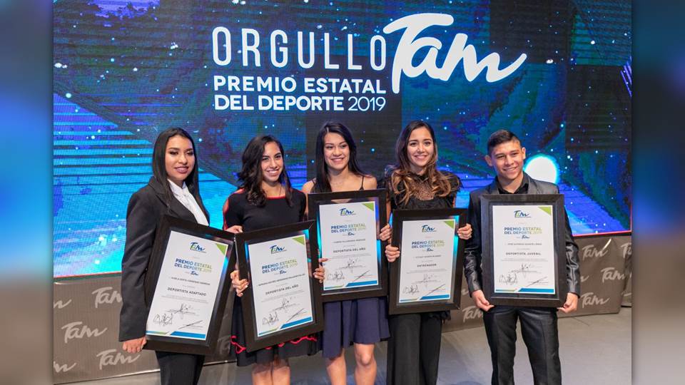 Invita INDE Tamaulipas a Premio Estatal del Deporte 2020