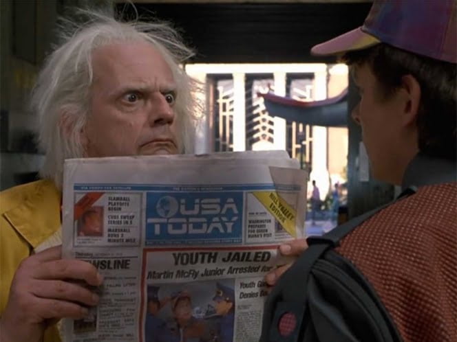 #BackToTheFutureDay hace 5 años McFly llegó al futuro