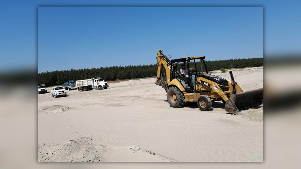 Playa Tesoro también permanecerá cerrada este fin de semana; están rehabilitando accesos