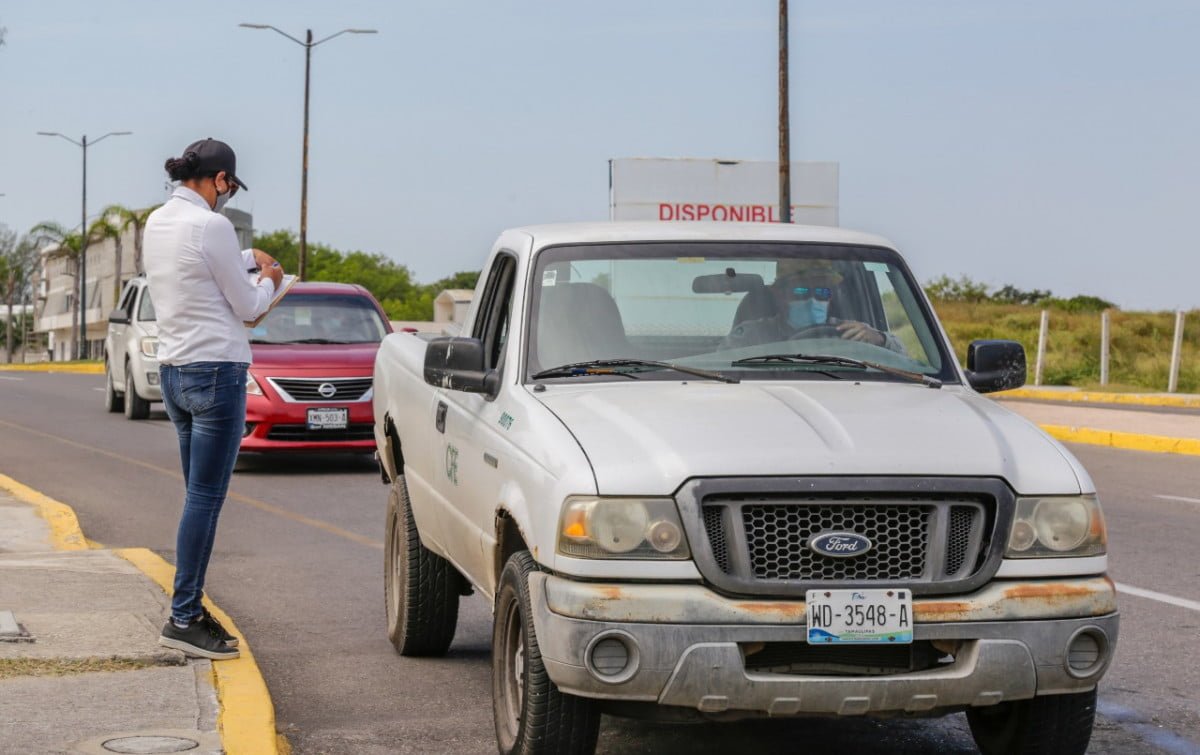 Continúan filtros de vigilancia en accesos a playa  Miramar