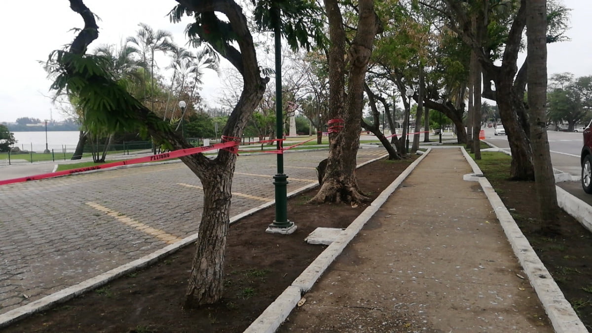 Por temor a incrementos en los casos de Covid-19, el parque de la laguna del Carpintero se mantiene cerrado