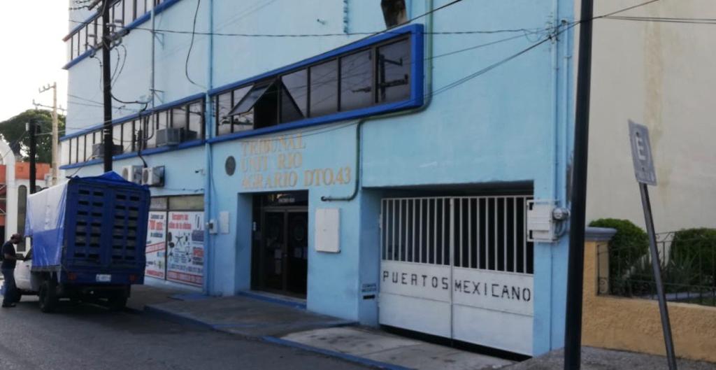 Por contagio de Covid-19, suspenden actividades en el Tribunal Unitario Agrario en Tampico