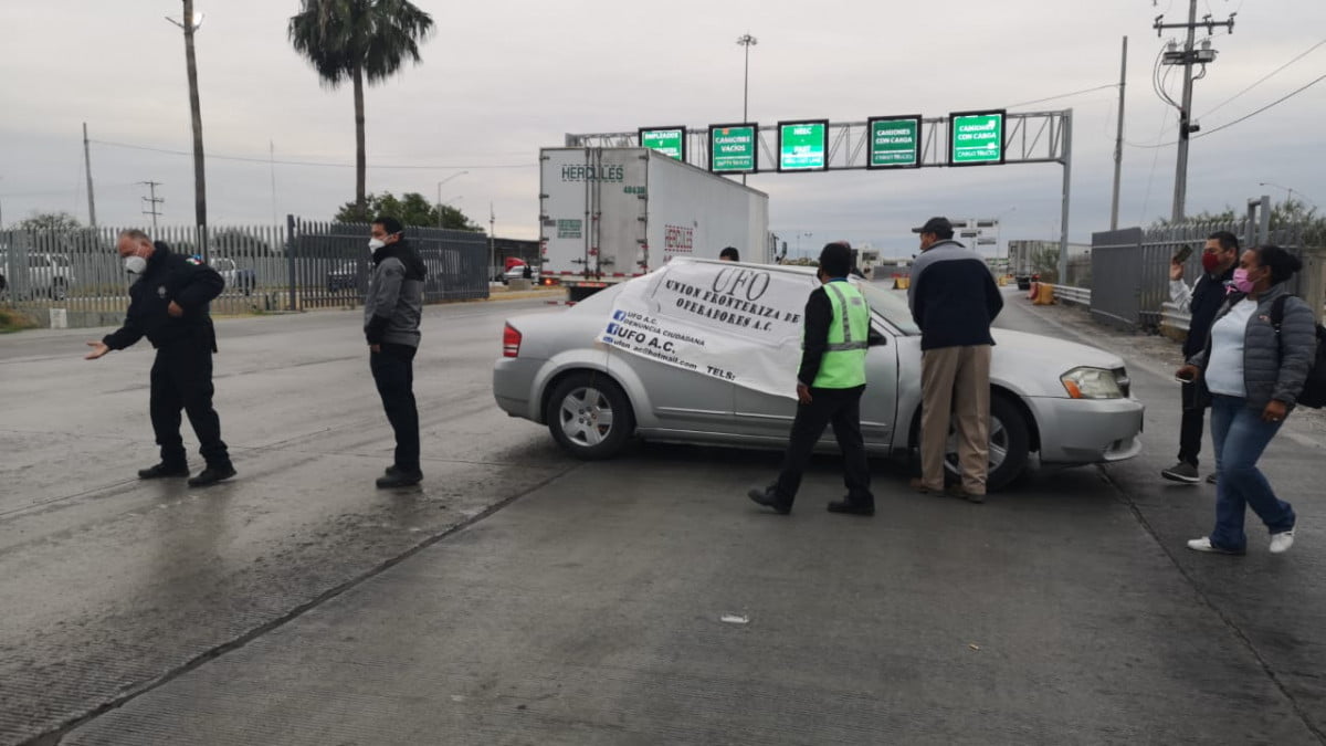 Tras amague de bloqueo, Aduanas agilizan cruces de mercancías en Nuevo Laredo y Laredo Texas